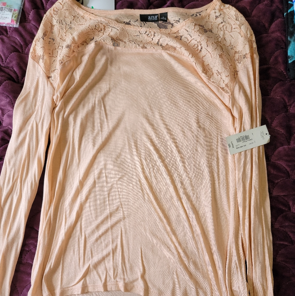 Ana Lace Shoulder Blouse